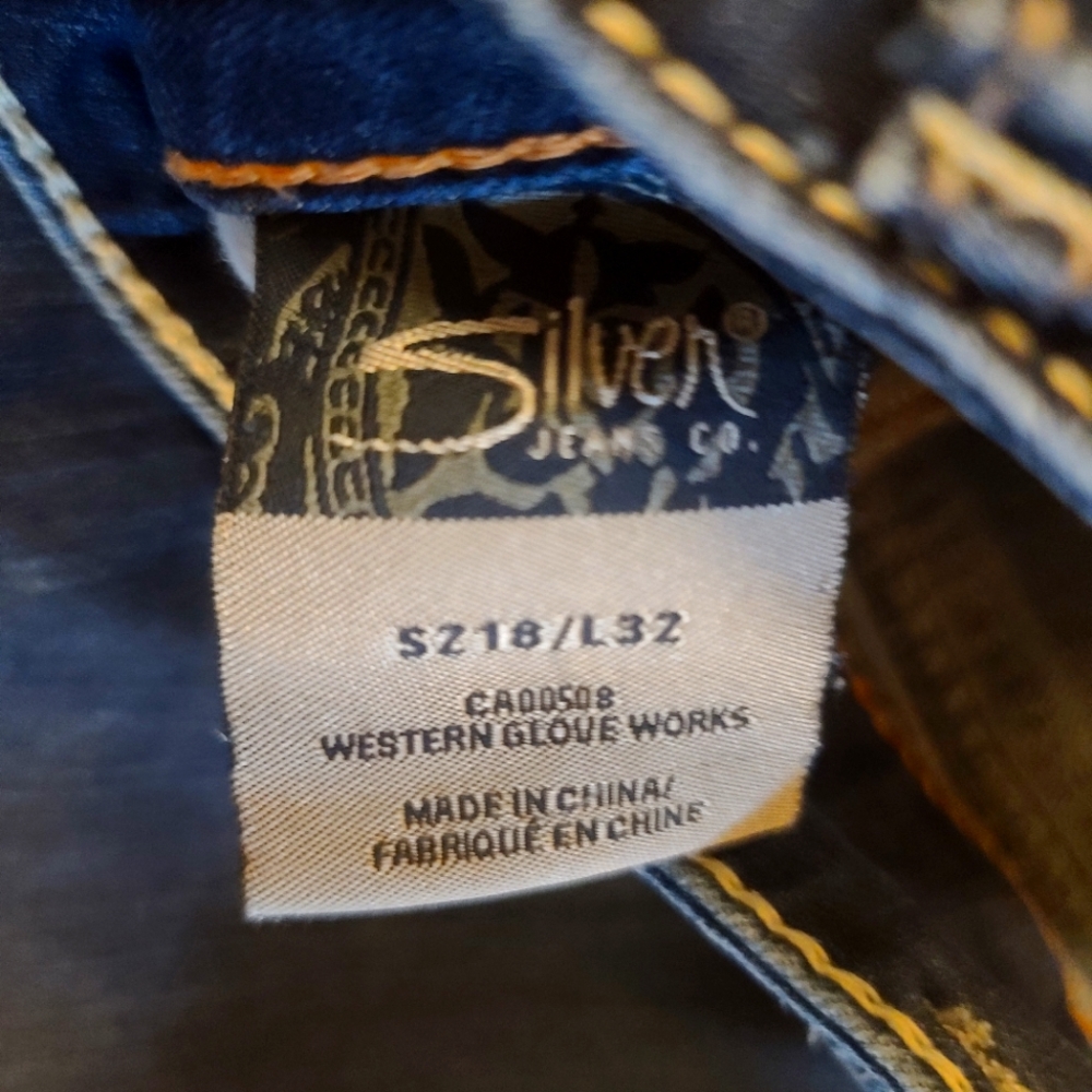 Silver Women's boot cut jeans